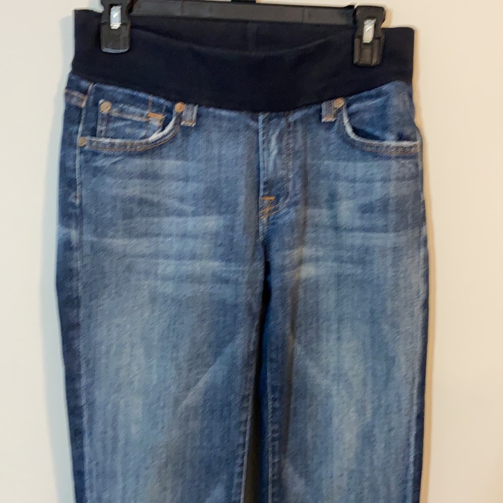 7 For All Mankind Pea in the Pod Maternity Jeans - Picture 4 of 9